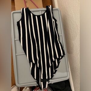 Madewell scoop back tank bodysuit